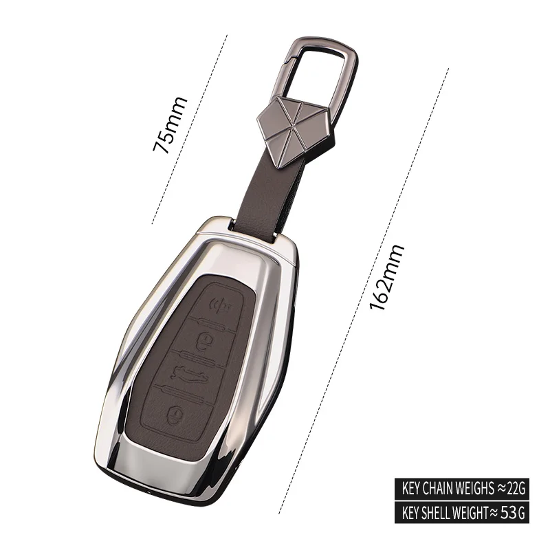 Premium Zinc Alloy Key Case