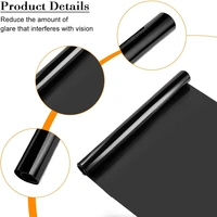1 Roll 50cm X 3m 1/5/15/25/35 Percent VLT Window Tint Film Glass Sticker Sun Shade Film for Car  UV Protector foils Sticker Film 5