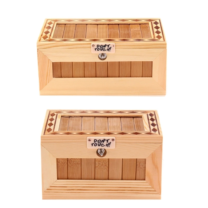 

Бесполезная коробка со звуком, причудливый деревянный гаджет для дома или офиса