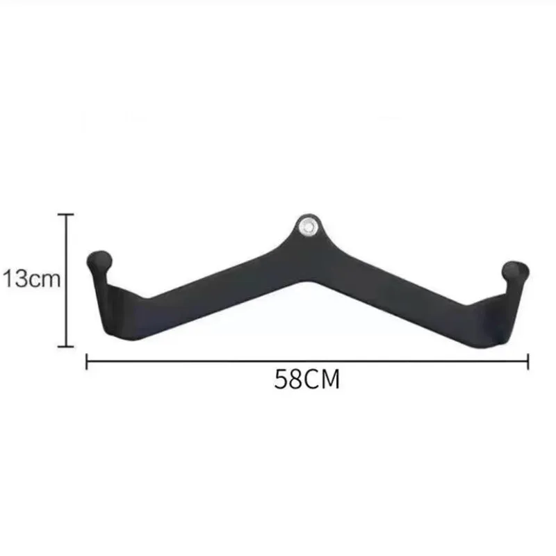 Home Gym Fitness Rowing T-bar V-bar Pulley Cable Machine Attachments Bicep Curl Tricep Lat pulldown Bar Back Training Grips, gym accessories,fitness workout handle,fitness cable pulley