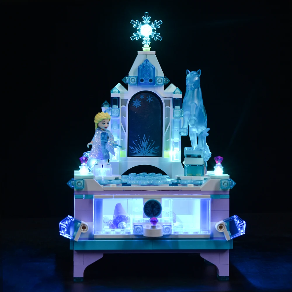 

Led Light Kit for Elsa's Jewelry Box Creation 41168 Building Blocks DIY Toys Sets Only Lighting Kit No Model