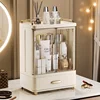 2025 Storage Box Cosmetics Desktop Large Capacity Makeup Brush Dust Rack Premium Skin Care Product Storage Box 4