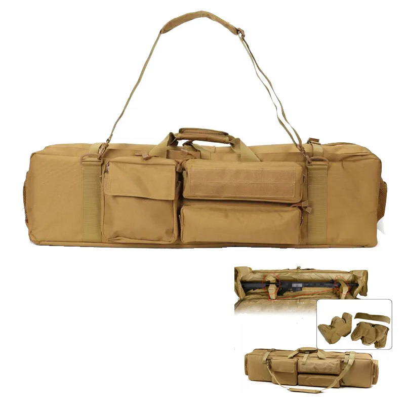 

M249 Tactical Gun Bag Hunting Shooting Rifle Case Nylon Gun Holster Army Equipment Airsoft Sniper Rifle Protection Bag