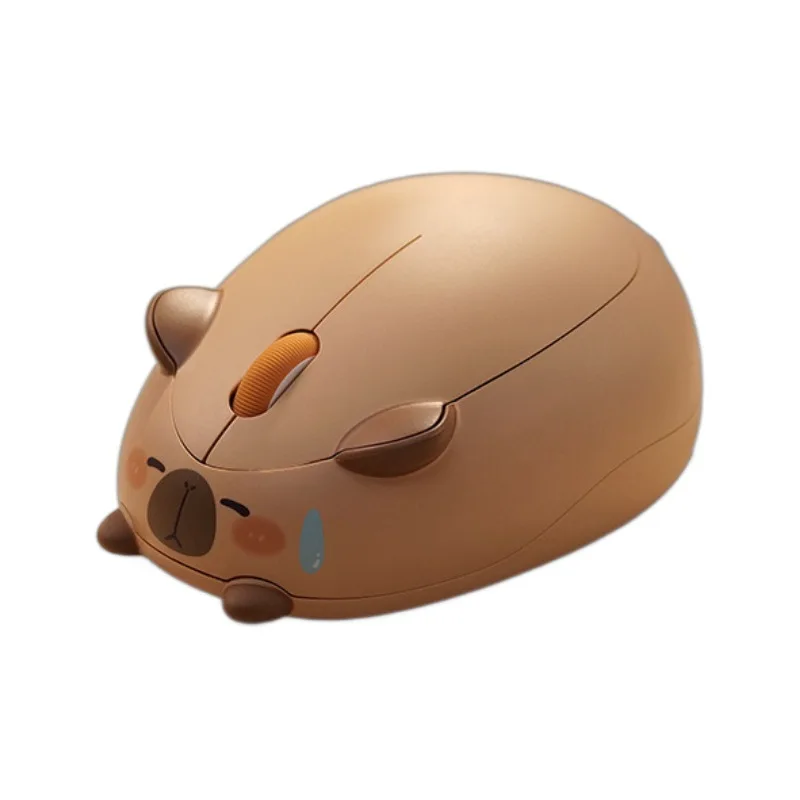 New Cute 2.4G Wireless Mouse Cat Capybara Mini Mute Long Endurance Mouse Customization Abs Cute For Mac/Win/Linux Computer