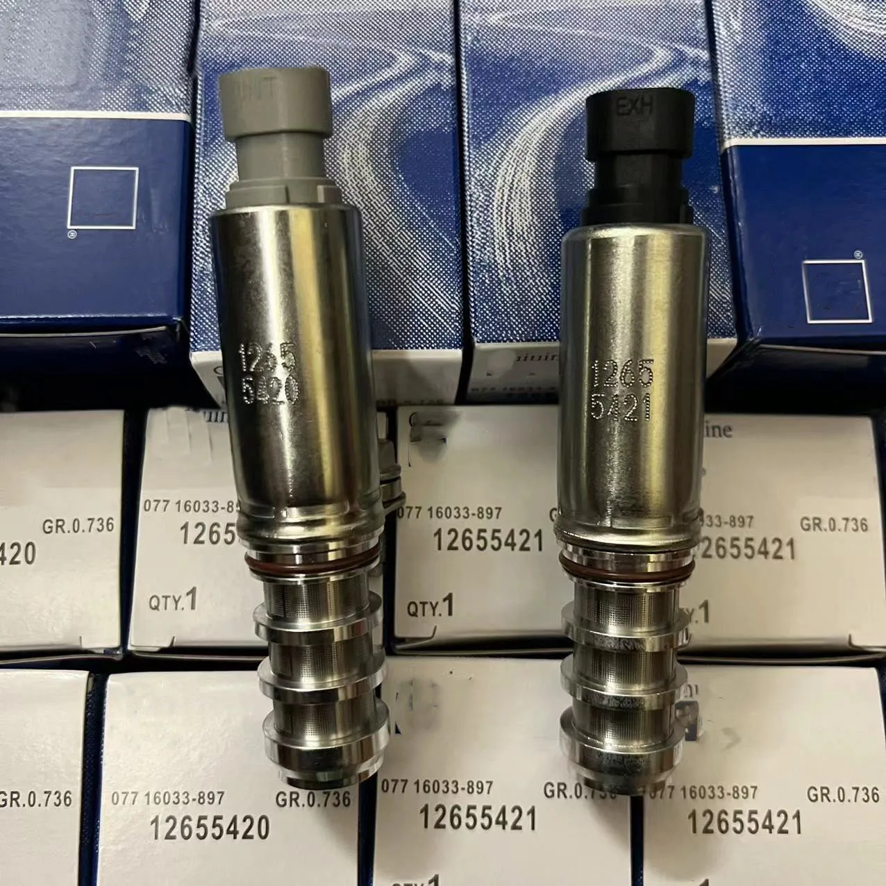 VVT Sensor Oil Control Valve Intake Exhaust Camshaft Control For Chevy Equinox GMC Pontiac 12679099 12679100 19282980 19282981