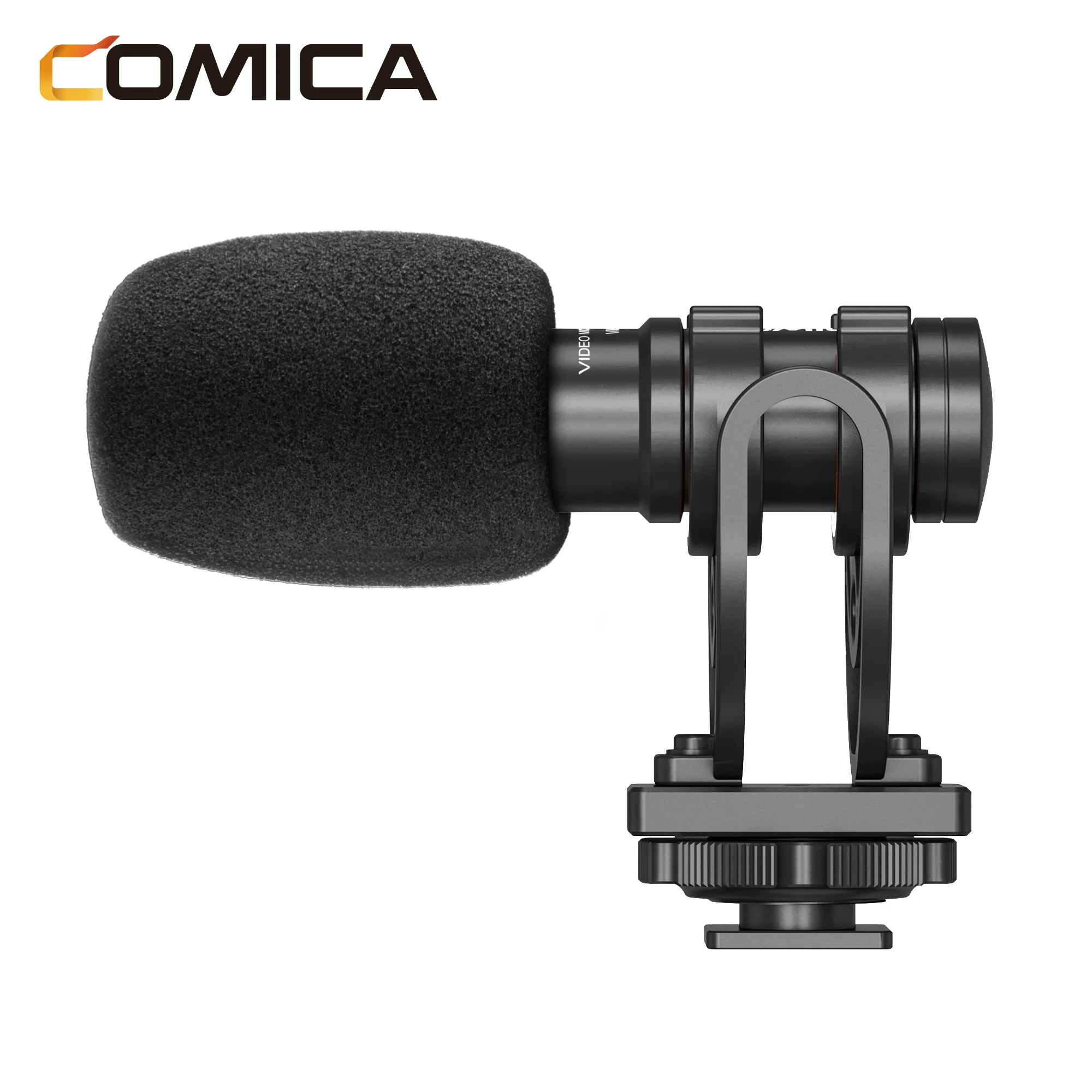 VM10 Mini Cardioid Condenser Shotgun Microphone Full Metal Design Plug and Play