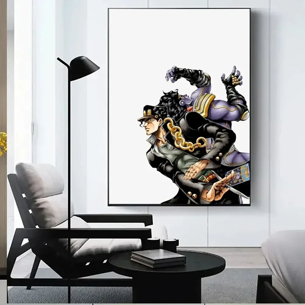 JOJO S BIZARRE ADVENTURE OVER HEAVEN Poster POSTER Wall Pictures For Living Room Fall Decor Bedroom
