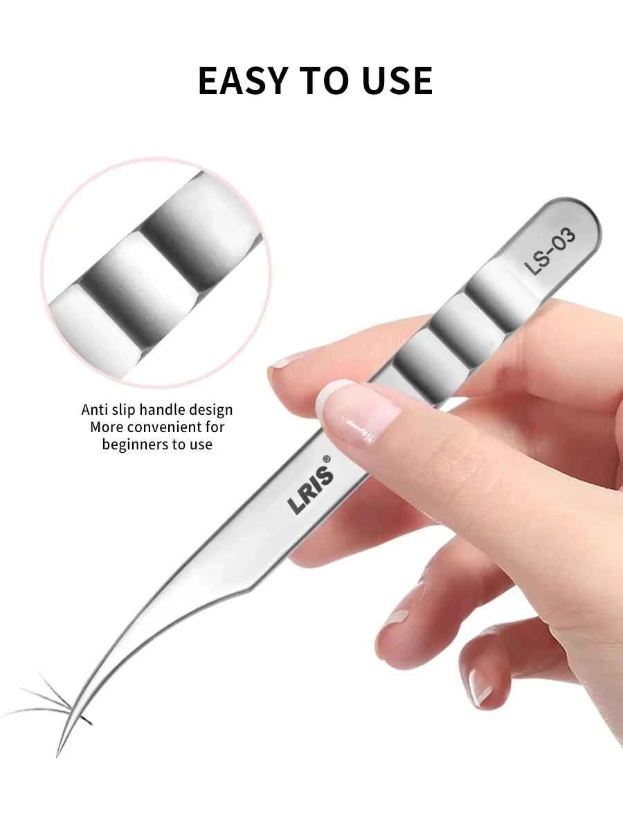 Grafting Eyelash Tweezers Beauty Eyelash ProfessionalWith High Precision Clip Kind Of Universal Eyelash Clip Dolphin Clip Flowe 5