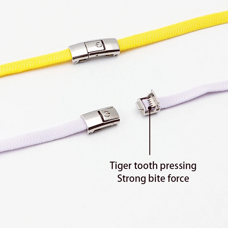 اضغط على أربطة الحذاء بدون أربطة بعرض 8 مللي متر ر...