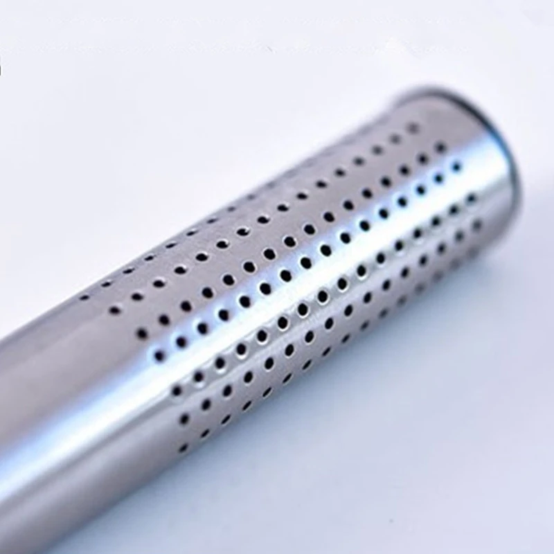Stainless Steel Tea Infuser Pipe Filter Steeper Teapot Coffee Loose Leaf Herbal Holder Strainer Tube Spices Tools