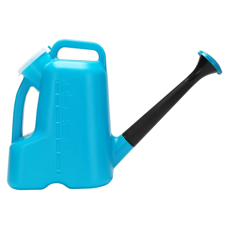 

Promotion! 5L Garden Watering Can Green Wash Watering Cans, 3-In-1 Watering Can With Sprinkler Head For Outdoor Plant Watering