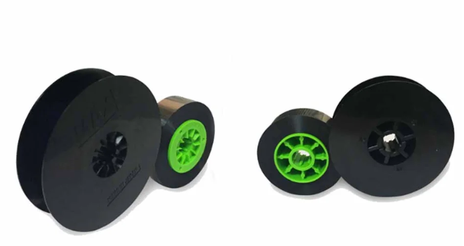 Fita de Tinta Lm-ir50b Preto para Max Letatwin Cabo id Impressora Máquina Rotulação Eletrônica Lm550a e - Imagem 3