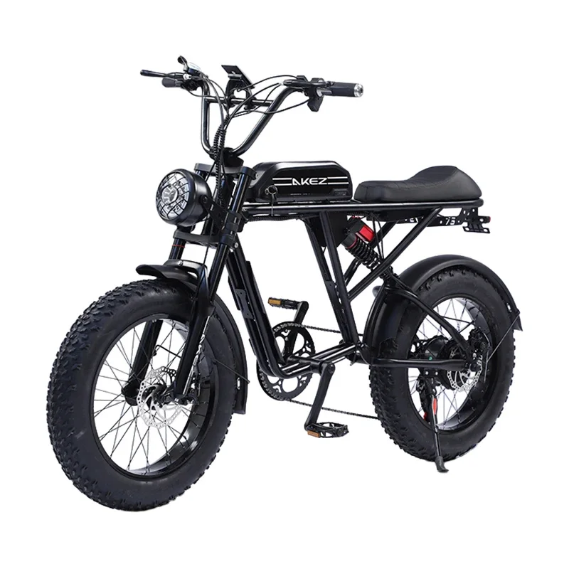 1500W 48V 36AH 20*4inch Fat Tire Electric Bike Mountain Snow Electric Bicycles AKEZ Adult Motorcycle electric bicycle electric bike