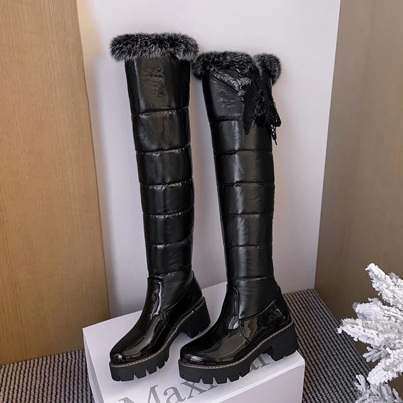 Winter Thigh High Boots Boots For Women Knee High Greatonu Women's