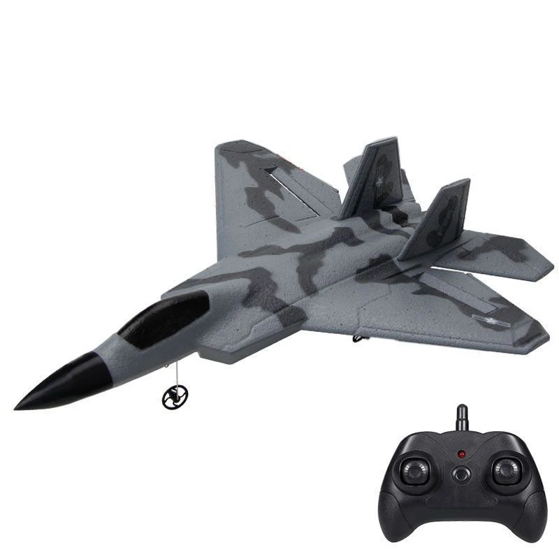 FX-622 F22 RC Remote Control Airplane 2.4G Remote Control Fighter Hobby Plane Glider Airplane EPP Foam Toys RC Plane Kids Gift 5