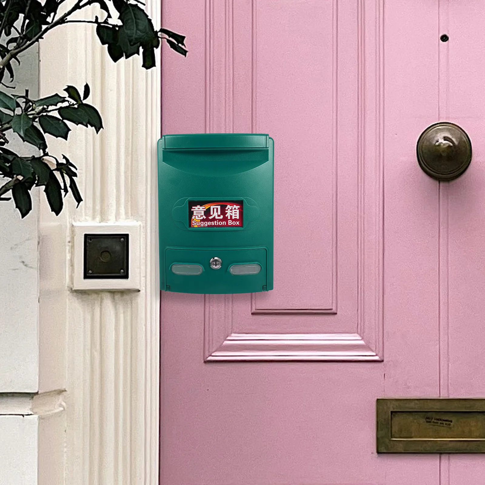 Wall Mount Mailbox Letter Box Outdoor Lockable Mailboxes For Mailbox Plastic Security Mailboxes Door Wall Mounted