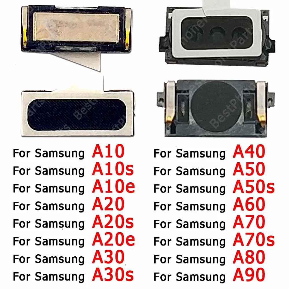 

For Samsung Galaxy A30 A30s A40 A50 A50s A70 A70s A80 A90 A10 A10s A10e A20 A20s A20e Top Ear Speaker Earphone Earpiece Repair