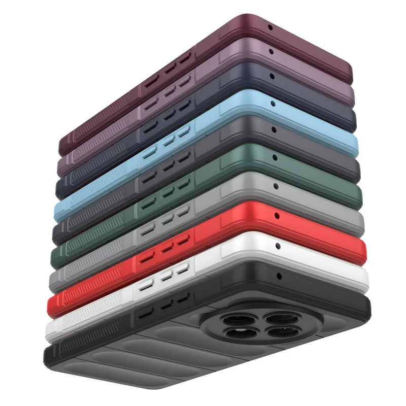 Silicone Shockproof Anti-Fingerprint TPU Phone Case Cover