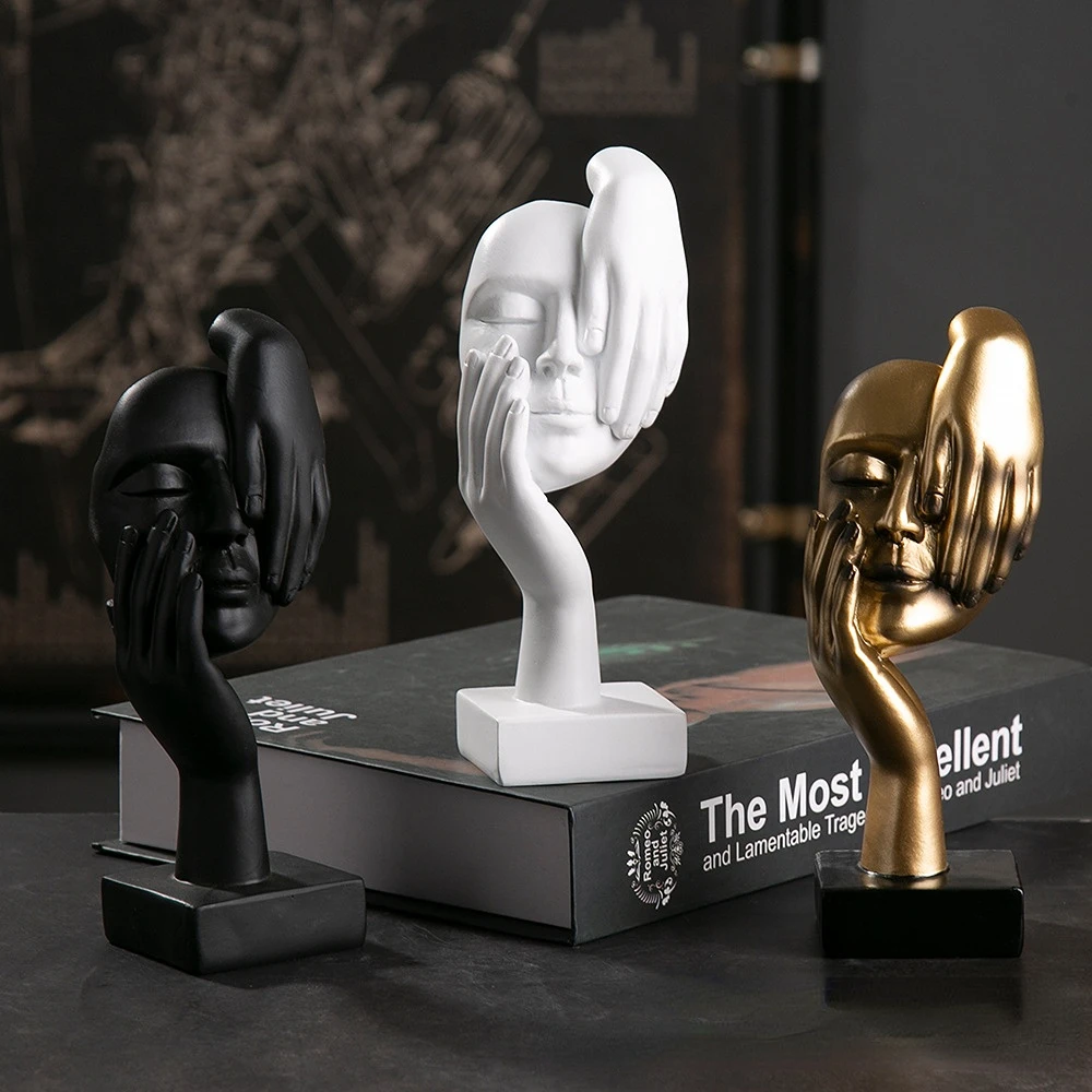 Moderne Statue Statue Skulptur, Abstrakt, Kunsthandwerk