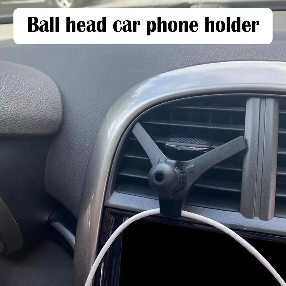 

Обновленный Автомобильный держатель для телефона, зажимы 17 мм с шаровой головкой, зажим для вентиляционного отверстия автомобиля, зажим для магнитной подставки, модель M9D3