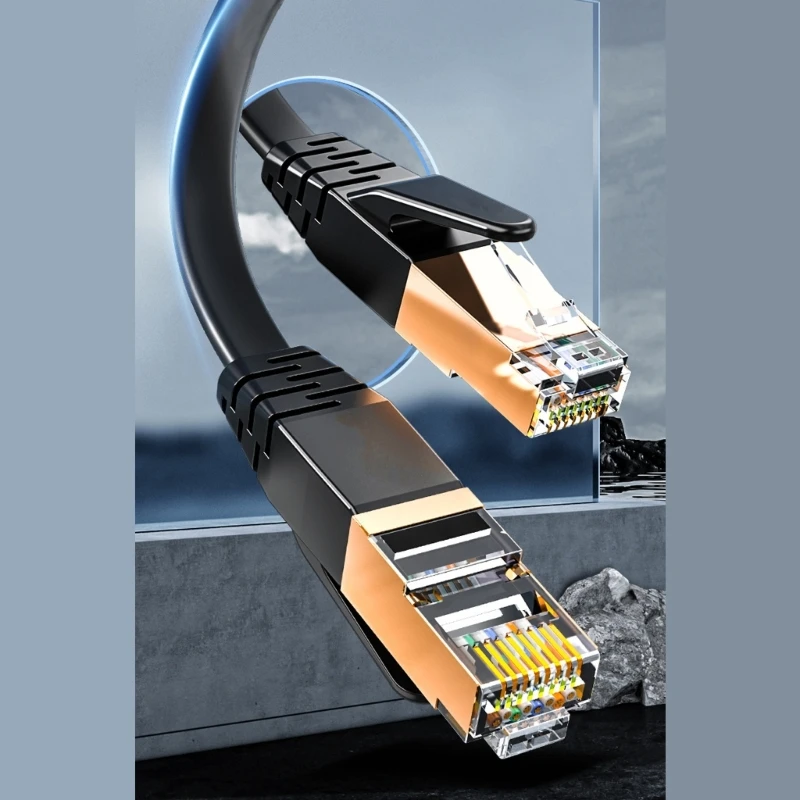 10Gbps Cat7 Rj45 네트워킹 연결 케이블 효율적인 데이터 전송 10Gbps
