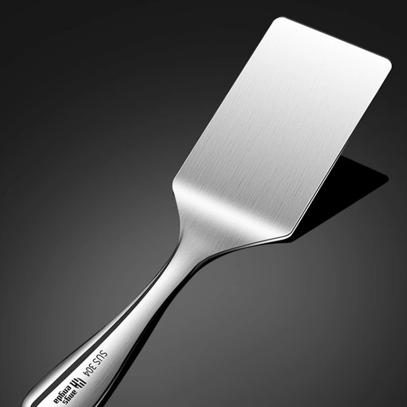 Stainless Steel Mini Spatula Frying Shovel Food Grade Stir Fry Vegetable Spatula Barbecue Small Iron Pot Special