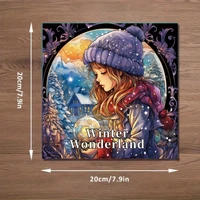 1pc Art Coloring Book 22 Page Coloring Books Gift For Birthday Party Relieve Stress Kill Time Graffiti Painting Drawing Art Book 2
