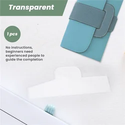 Acrylic Template for Crafting Leather Wallets and Bags (Transparent 7Inch)