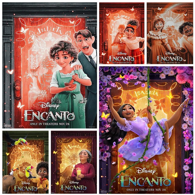 Diamond Painting Disney Movie Encanto Cartoon Magic House 5d Diy Diamond  Mosaic Embroidery Cross Stitch Kits Art Home Decor Gift