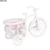 Haodeba Handmade Flower Vase bikecycle/Bike Flower Basket home Decoration Flower Vase pots Gift 26*16*12cm 2