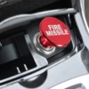 Fire Missiles Button Car Cigarette Lighter Anodized Aluminum 12 Volt Car Cigarette Lighter Replacement Fits Most Vehicles 6