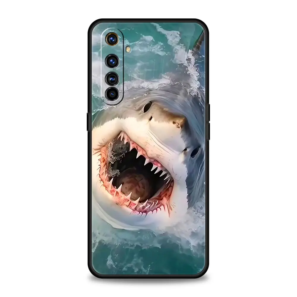 Shark-Themed Protective Phone Case Cover