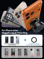 Joyroom Magnetic Suction Cup Phone Mount Universal Vacuum Magnetic Universal Car Phone Holder Mount For Dashboard Windshield 6