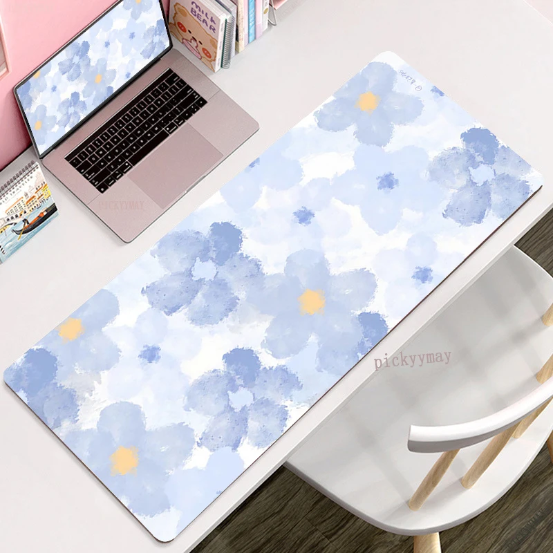 computador Mousepad, Gamer Mat, tapetes de mesa, grande, teclado, 100x50cm