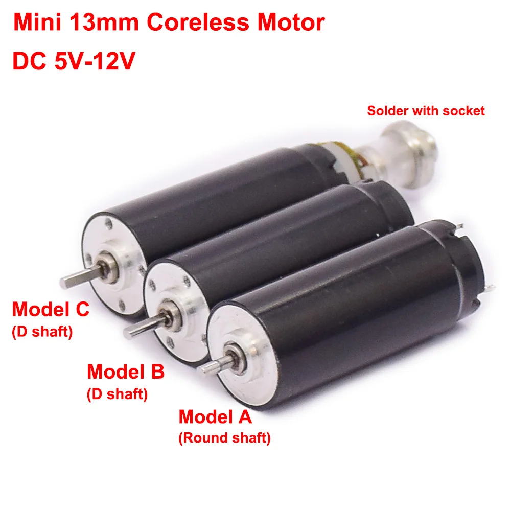 Kernloser 3,7V Micro-Motor – 60000 RPM, Ultrahohe Drehzahl Für DIY