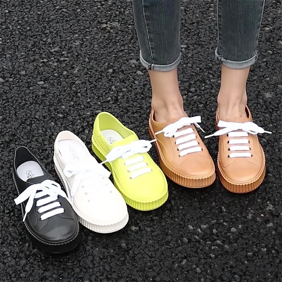 Canvas Shoes Rainy Casual Shoes Spring Summer Women's Nude Shoes