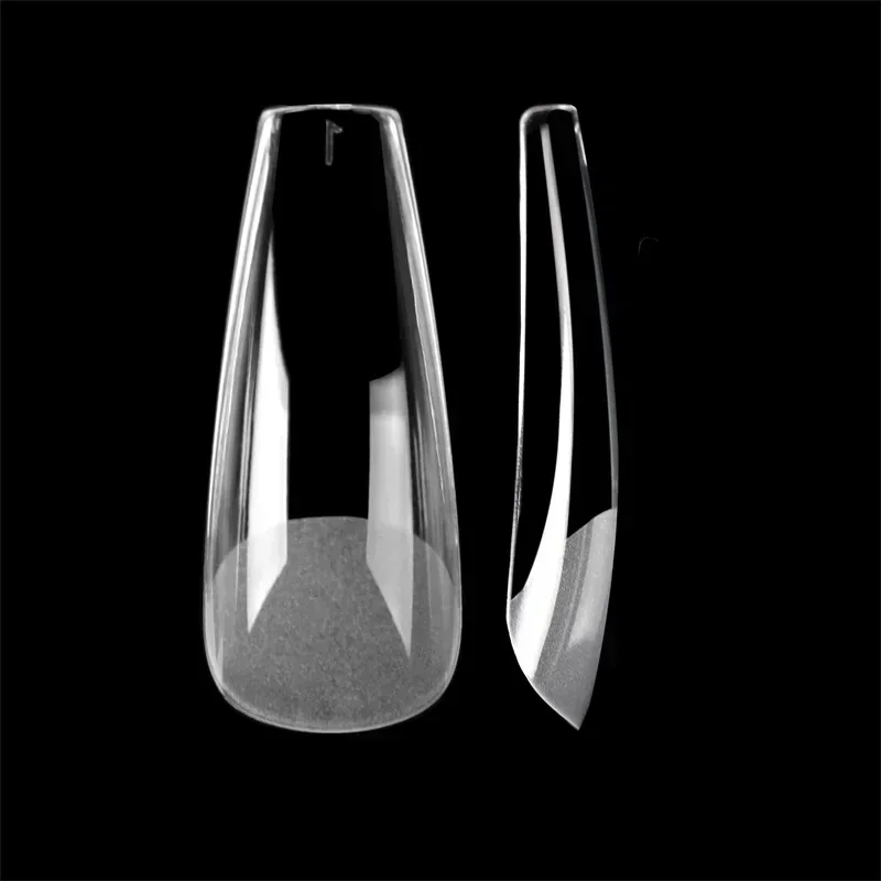 False Nails Soft Gel False Nails Capsule Square Oval Almond Nails Tips for Extension Finger Tips DIY Art Press on Nail Manicure Tool