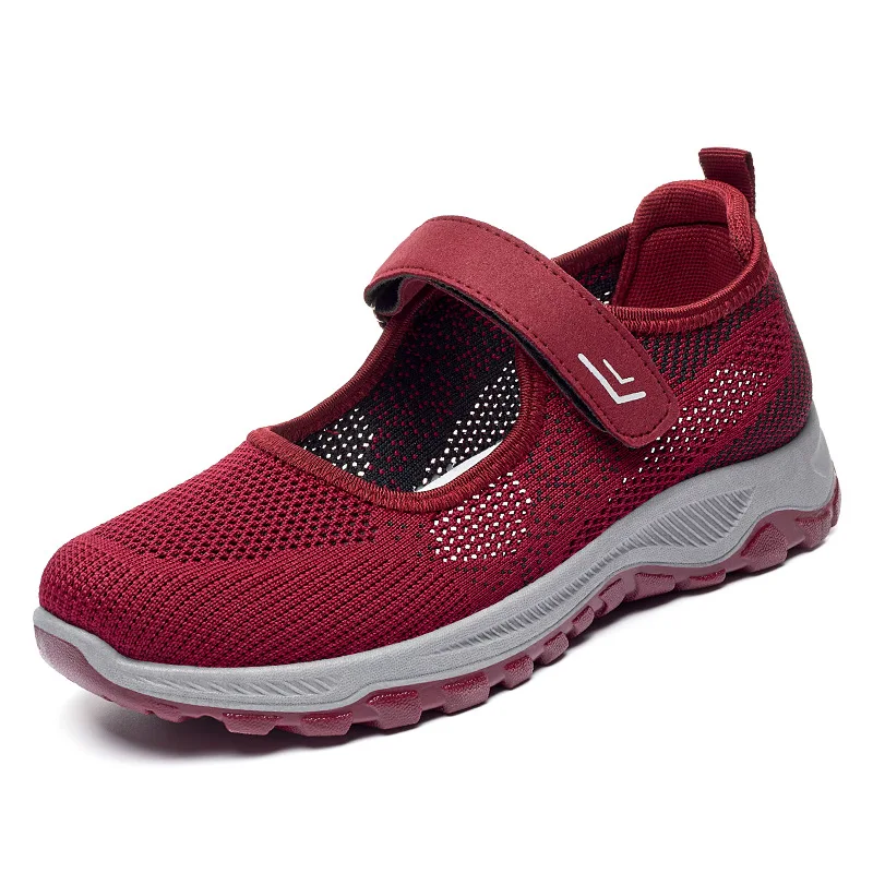 ZULISHI Fashion Women's Sneakers Shoes Mesh Air Mesh Flat Platform Round Toe Pvc Eva Adult Flats Shoes For Women 2022 G P18