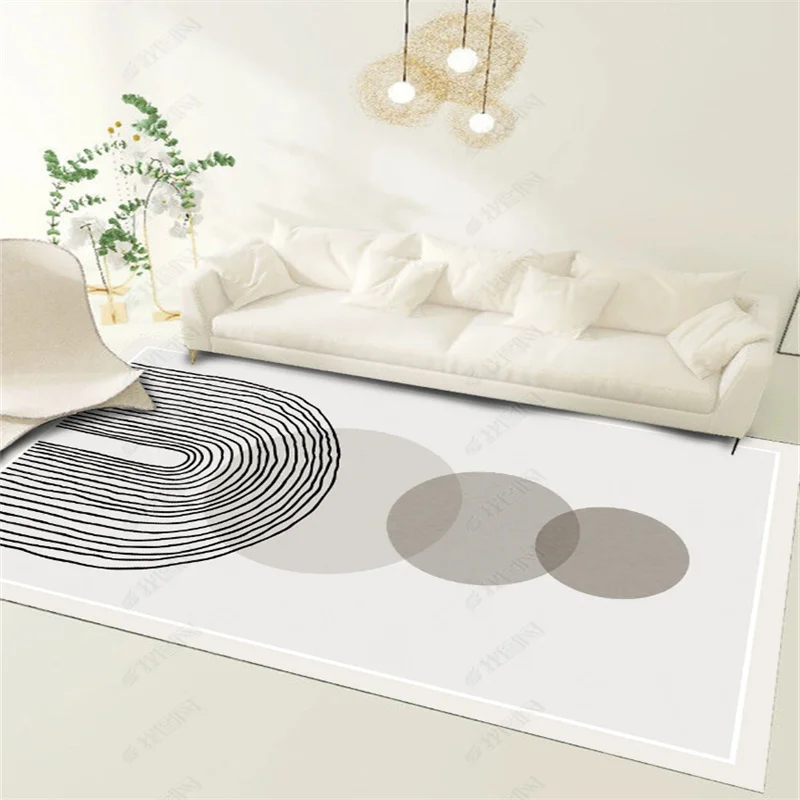 Modern Simple Living Room Decoration Carpet, Soft Carpets, Bedroom, Bedside, Light, Luxury, Balcony, Porch Entry, Non-slip Rug