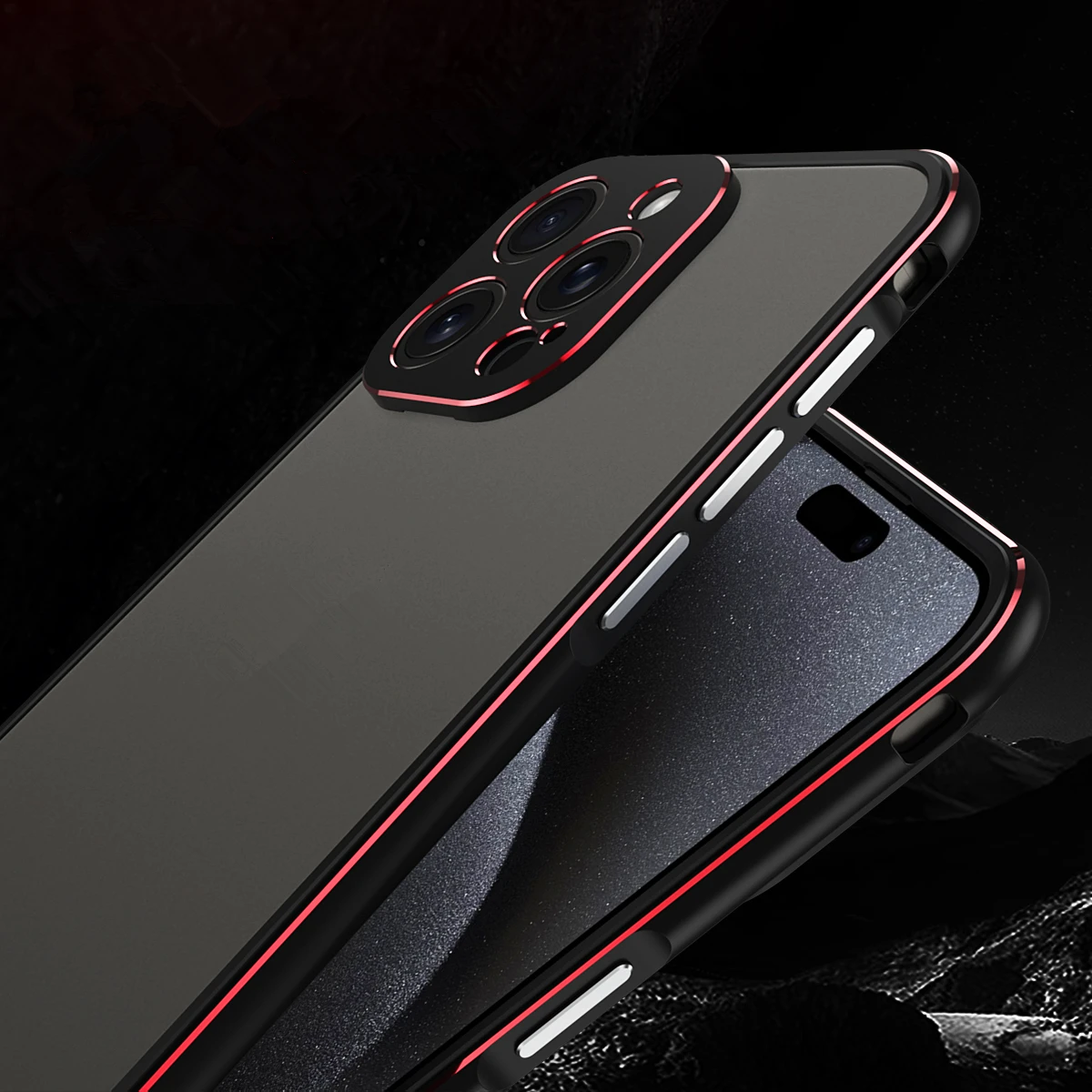 Premium Ultra-Thin Aluminum Alloy Metal Bumper Case