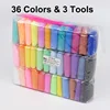36 Colors Polymer Light Clay Children Fluffy Soft Plasticine Toy Modelling Clay Playdough Slimes Toys DIY Creative Clay Kid Gift 1