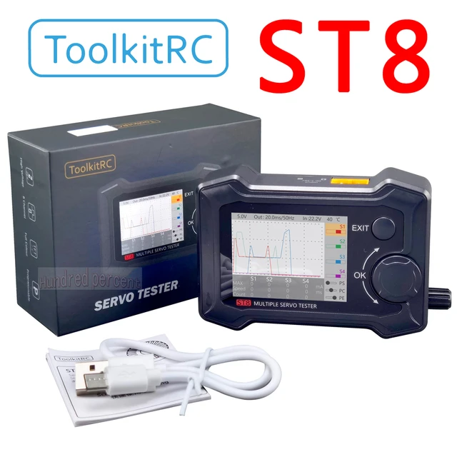 ToolkitRC - Testeur de servos ST8