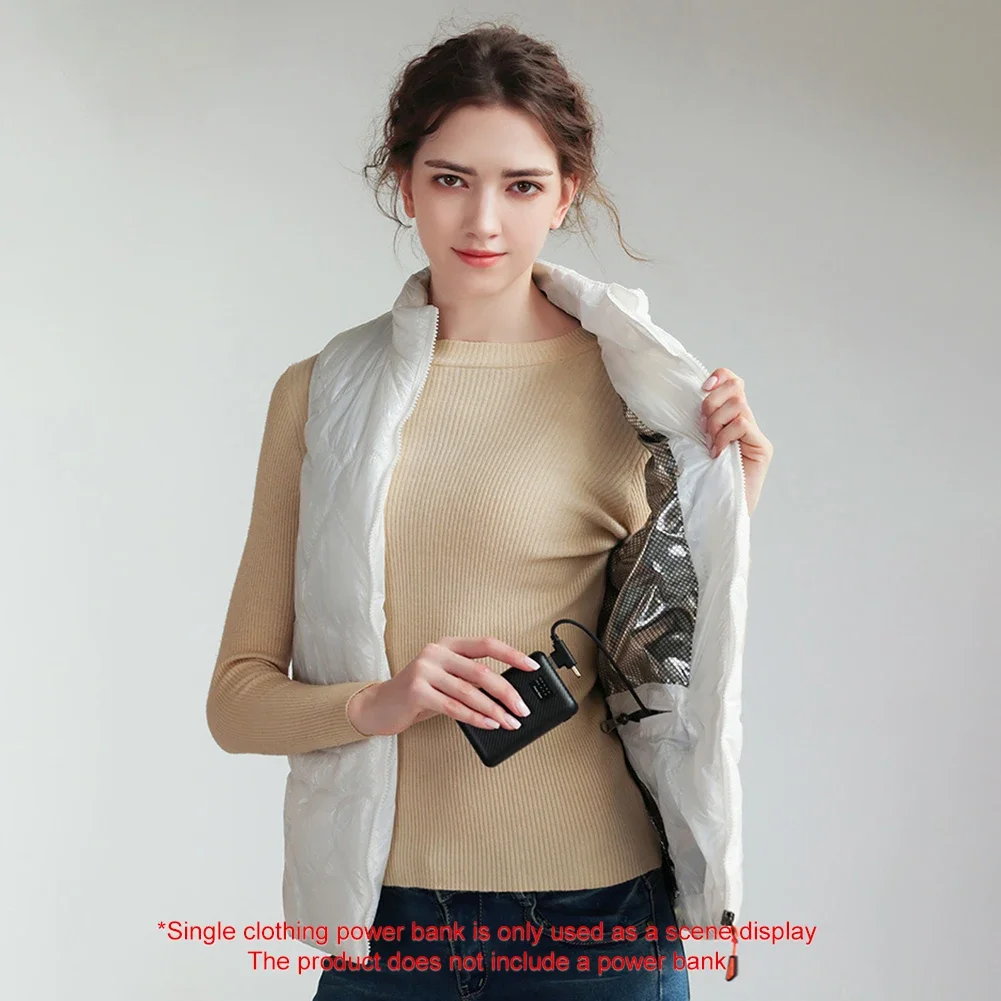 

Women's Lightweight Heated Vest with Battery Pack
