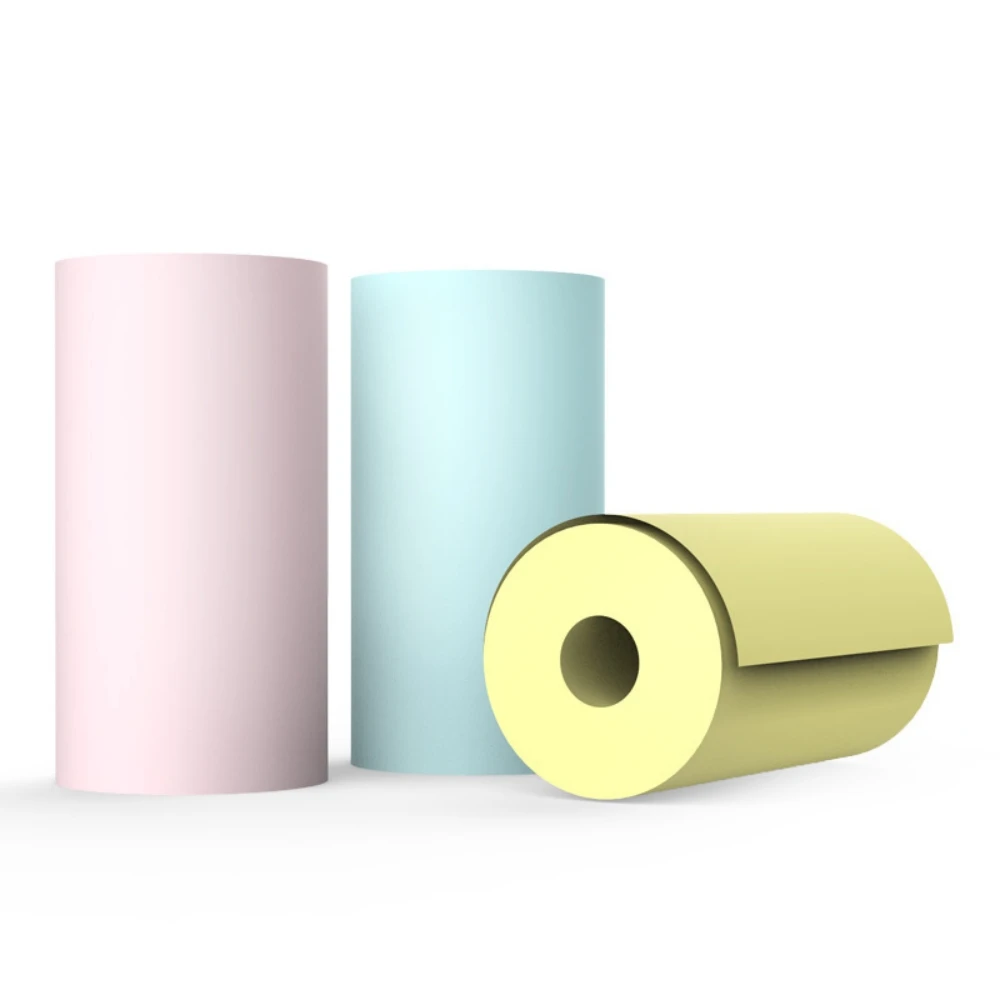 Thermal Sticker Paper 57x25MM Photo Color For Children Camera Instant Print