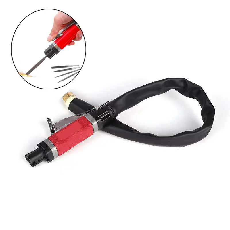 Quality Pneumatic Air File Tool Reciprocating File Wood Furniture Polishing Tools File Polisher Narrow Gap Wood Crafts gutter getter scoop cleaning ditch tool narrow heel shovel dirt debris remove accessories garden drainage ditch cleaner plastic