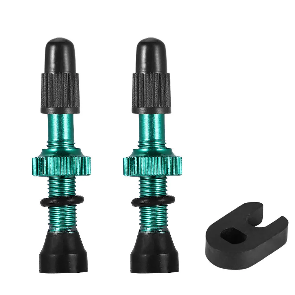Presta Valve 1Pair 48mm 60mm For Road MTB Bicycle Tubeless Tires Brass Core Alloy Stem Tubeless Sealant Compatible bicycle tubeless valve,bicycle valve