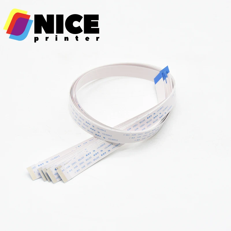 

8Pc Print head cable for Ricoh GH2220 printhead UV flatbed Printer FFC flex flat data cables 24pins 24p 50cm 60cm spare parts
