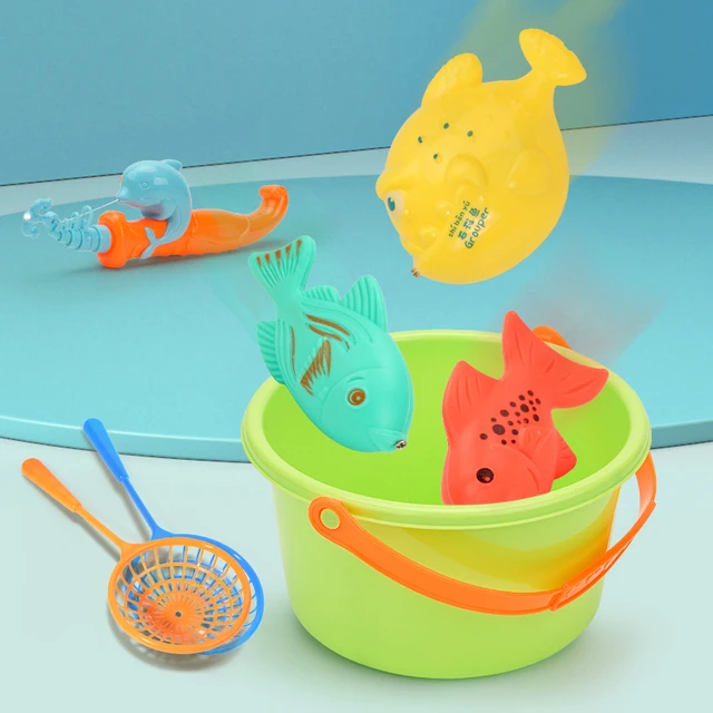 어린이 발달에 알맞는 마법의 낚시 장난감