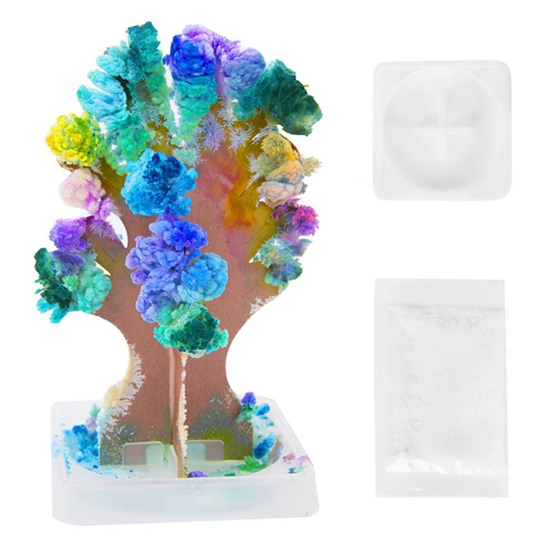 2 Types Mini Christmas Tree DIY Fun Xmas Gift Toy For Adults Kids Home Festival Party Decor Props
