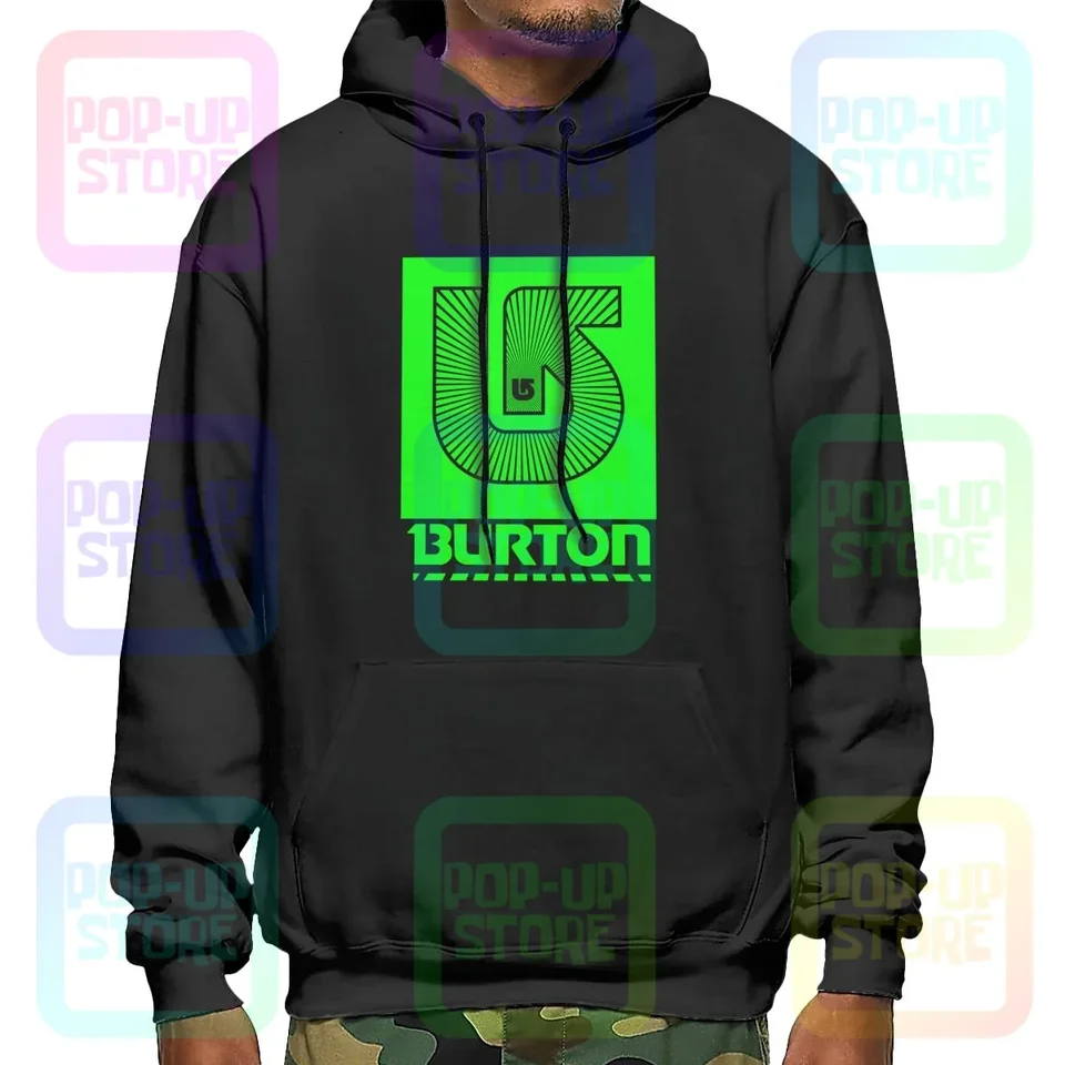 Burton Snowboard Logo verde Sudadera con capucha Sudaderas con - Main Image